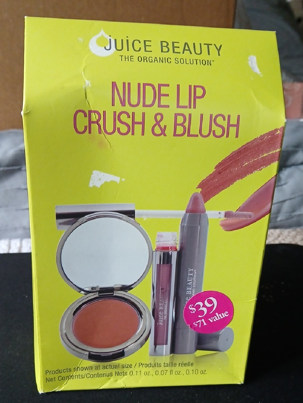 Juice Beauty Nude Lip Crush & Blush - Full Size Products NIB